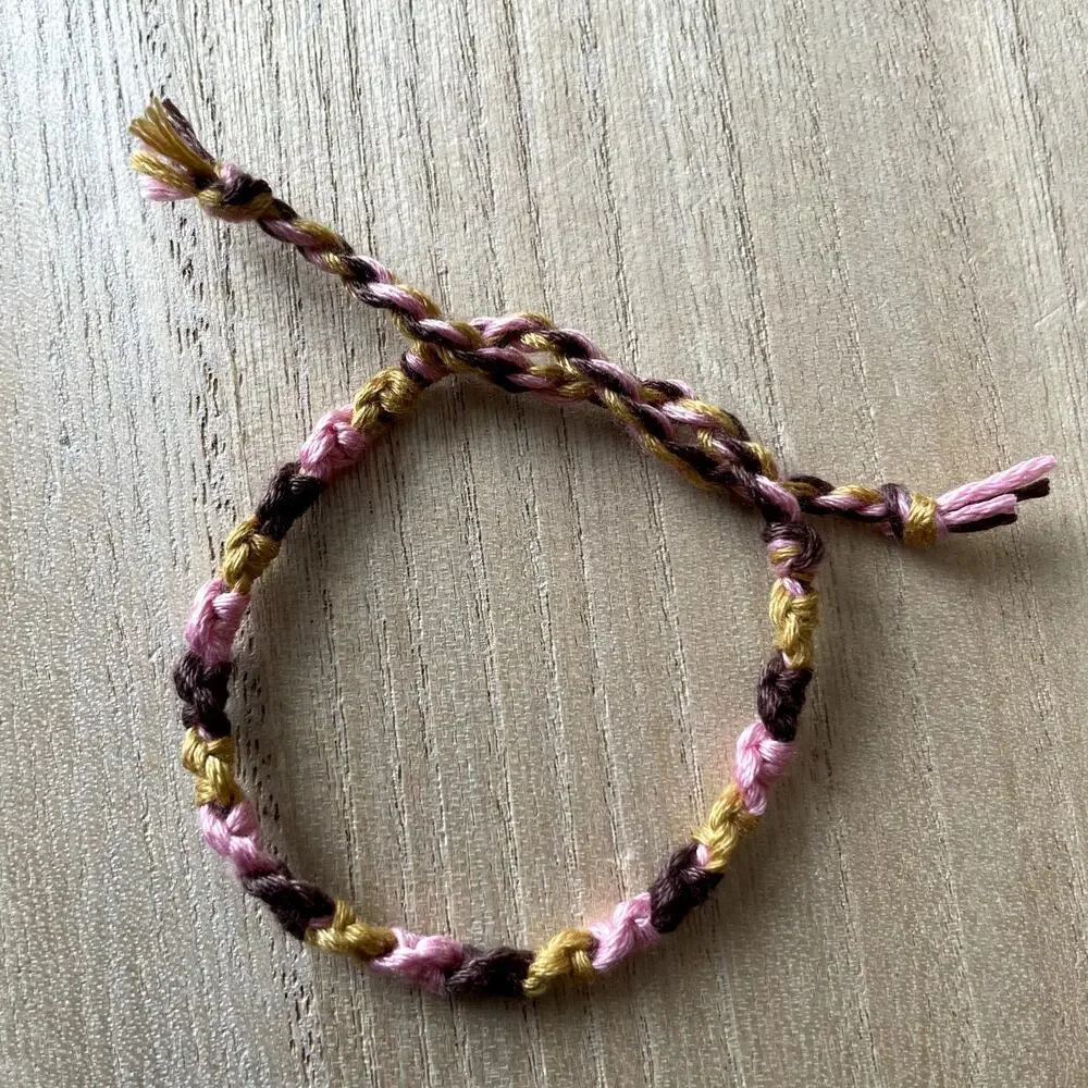 Fortuna Bracelet anklet trendy comfortable tie embroidery thread woven gift
